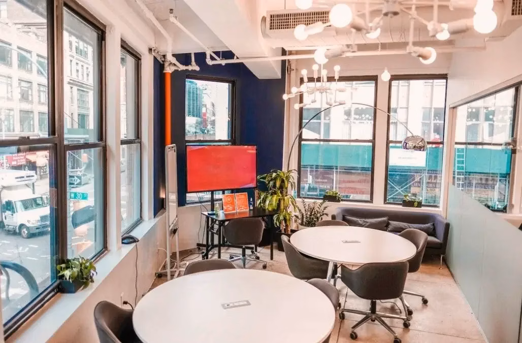 Broadway Assembly Room, 12-person meeting room at 1216 Broadway, NoMad