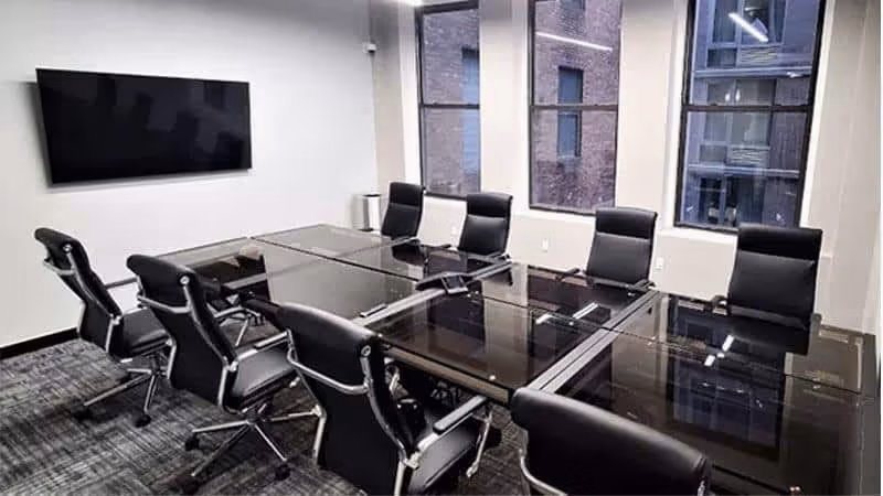 Chelsea Partner Room, 14-person meeting room at 159 West 25th Street, Chelsea
