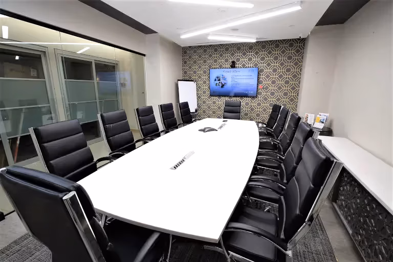 Madison Avenue Dominion Suite, 16-person meeting room at 515 Madison Avenue, Midtown East