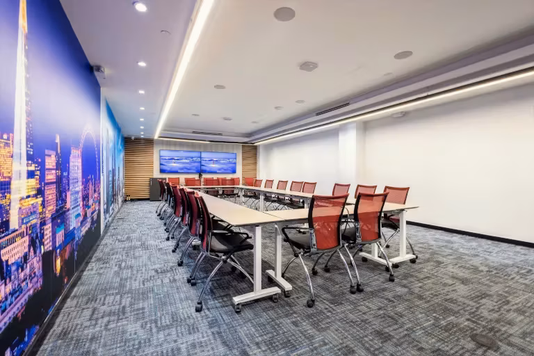 Midtown West Creative Suite, 80-person training room at 109 West 39th Street, Midtown West — photo 2
