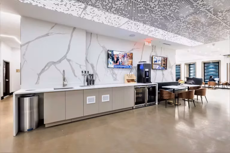 Midtown West Creative Suite, 80-person training room at 109 West 39th Street, Midtown West — photo 3