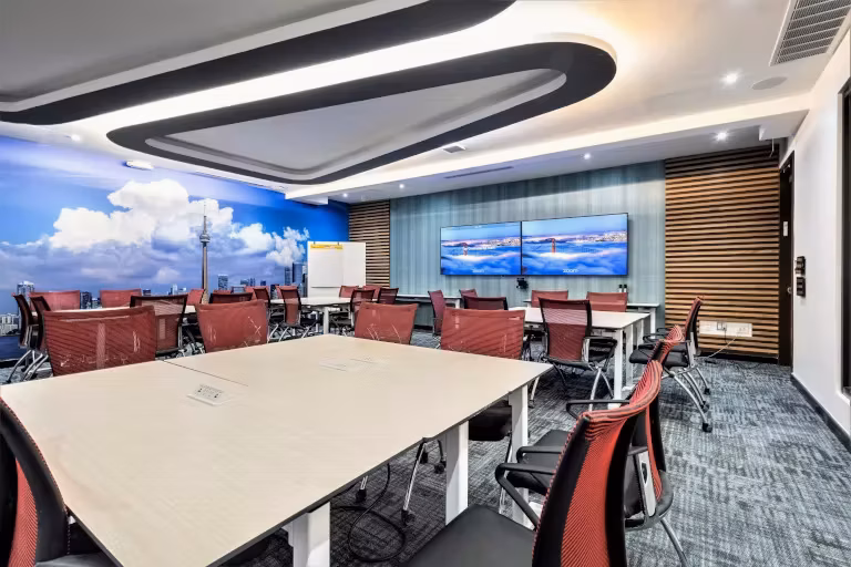 Midtown West Legacy Room, 90-person training room at 109 West 39th Street, Midtown West