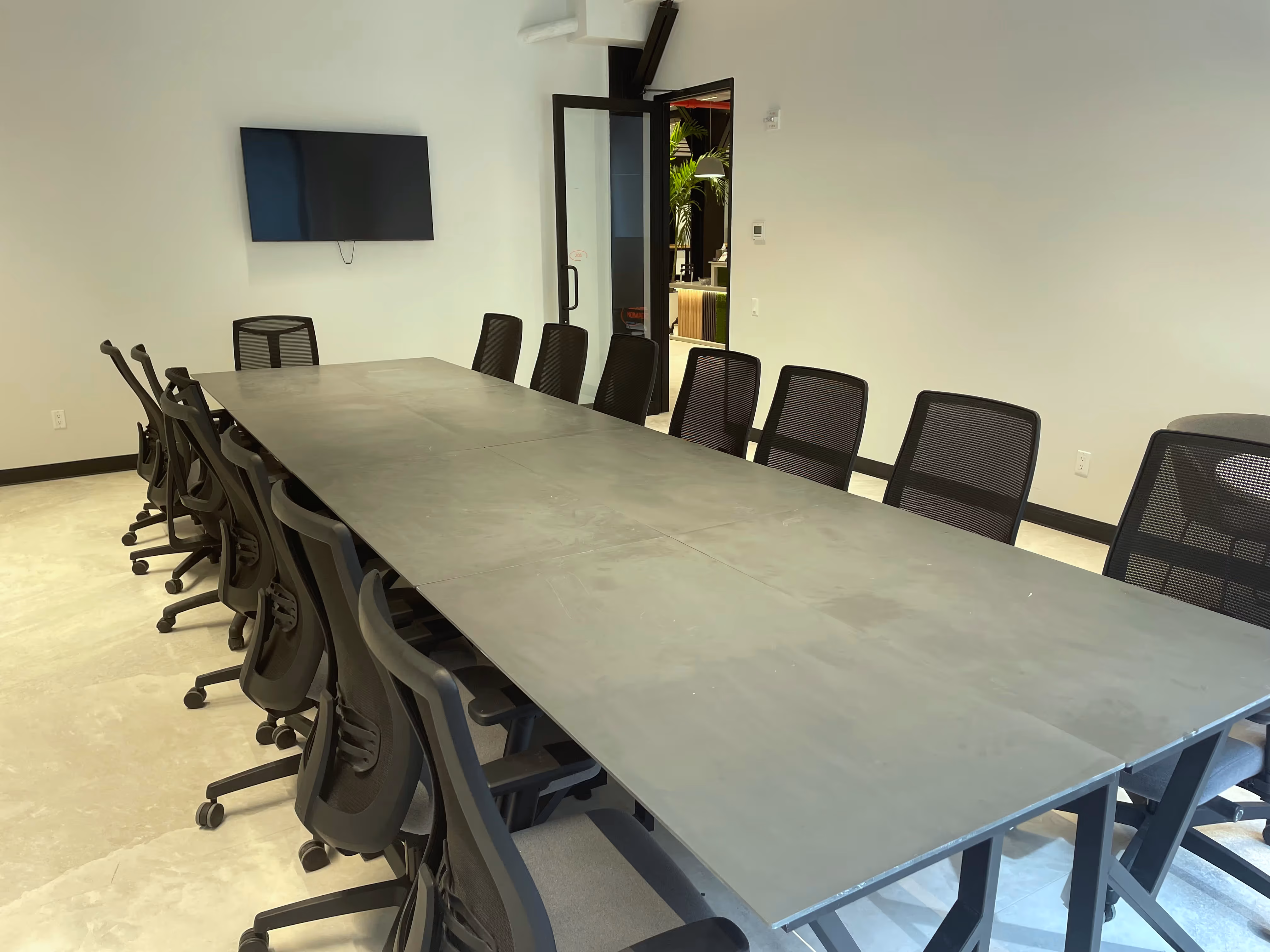 Times Square Catalyst Suite, 25-person meeting room at 240 West 40th Street, Times Square