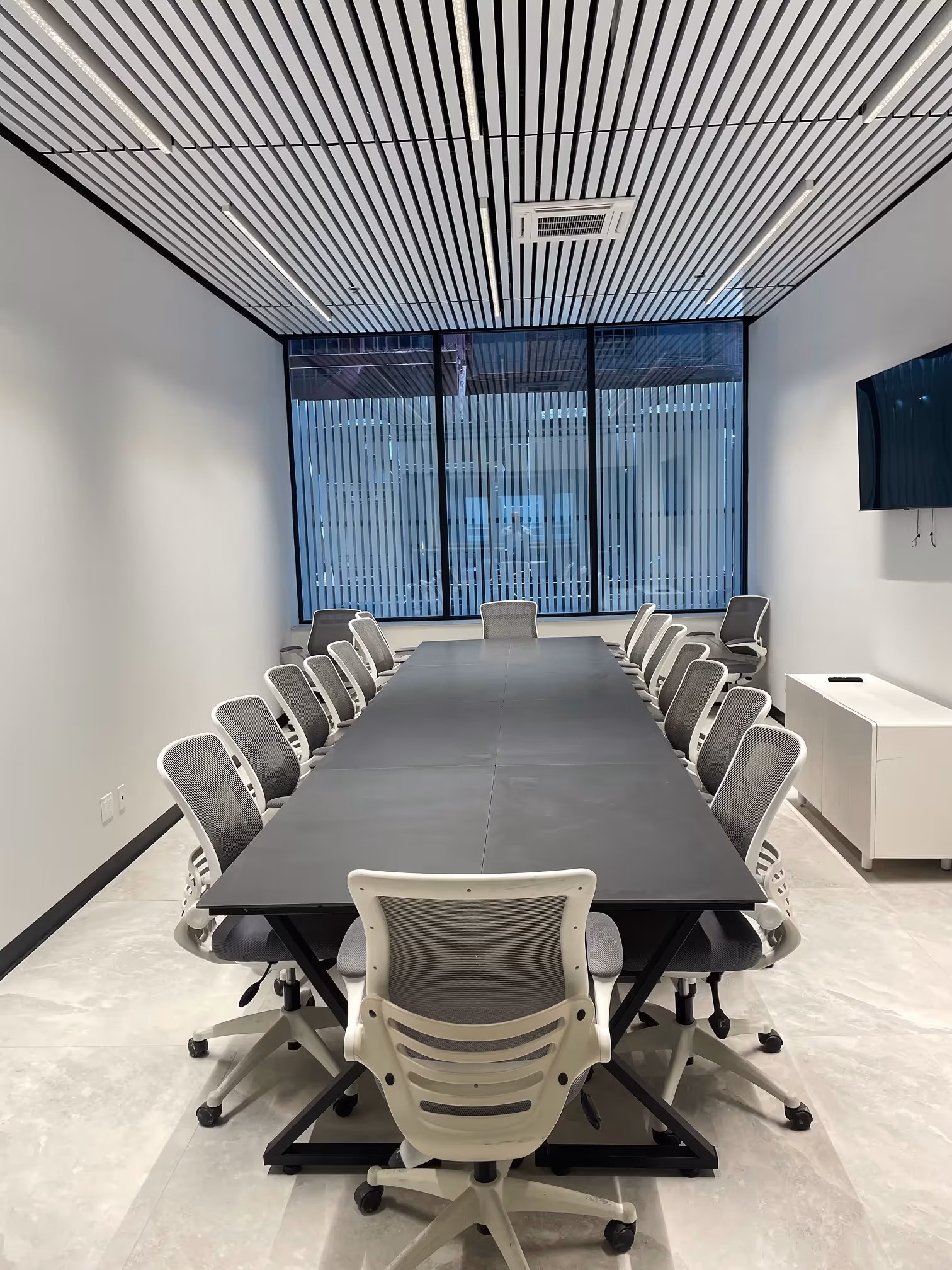 Times Square Momentum Suite, 16-person meeting room at 240 West 40th Street, Times Square