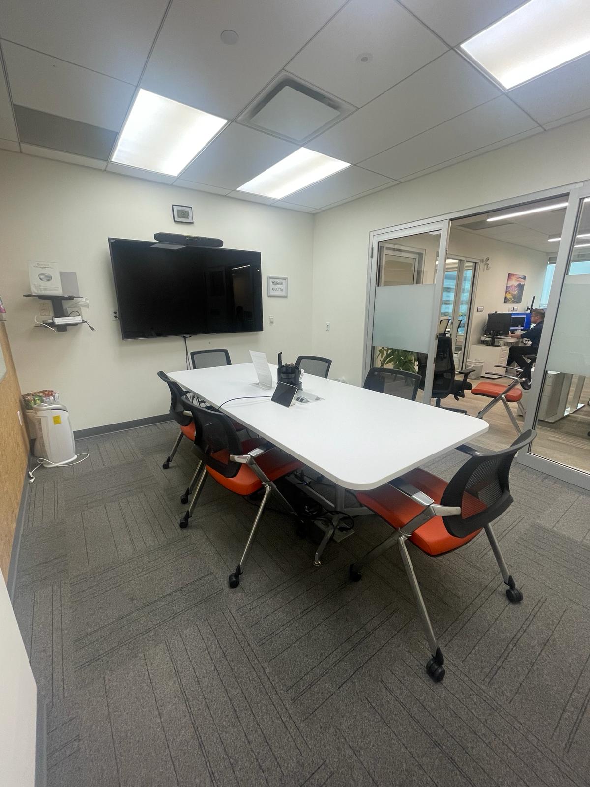 Paulus Hook Strategy Room training and meeting room
